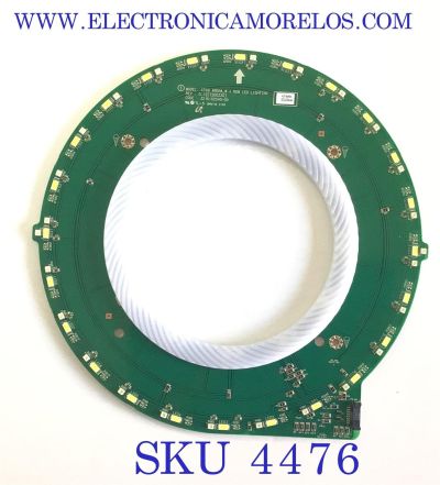 LED RING PARA  MONITOR SAMSUNG / NUMERO DE PARTE 3216-02540-00 / ET200330 / A51846A / ECL529-AA / MODELO LS49AG952NNXZA CB02